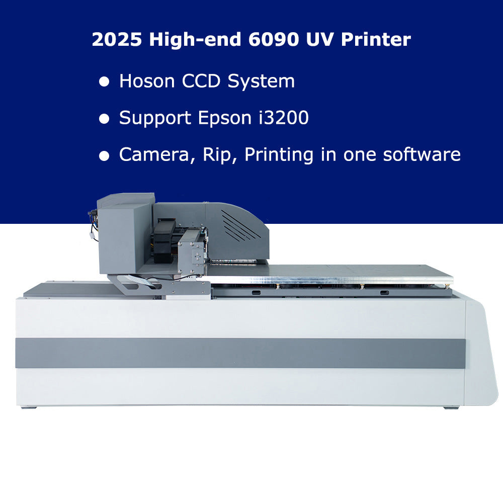 Refinecolor 6090 Ultra UV DTF Printer Bundle With 3 I3200 Printheads